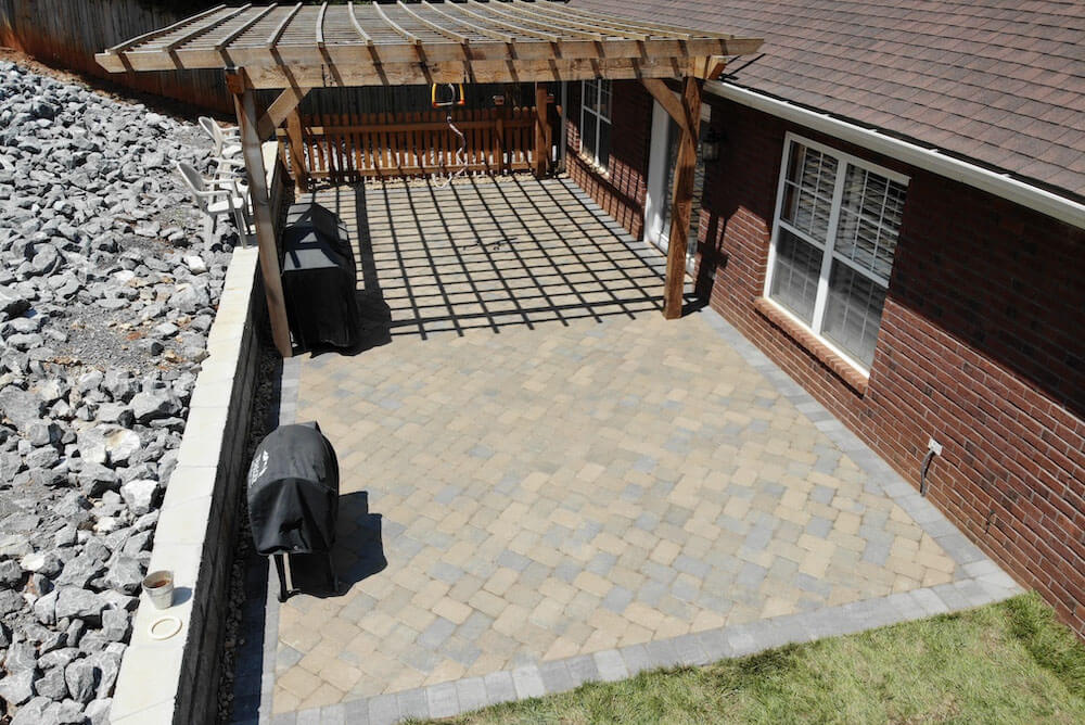 Belgard Paver Patio and Pergola